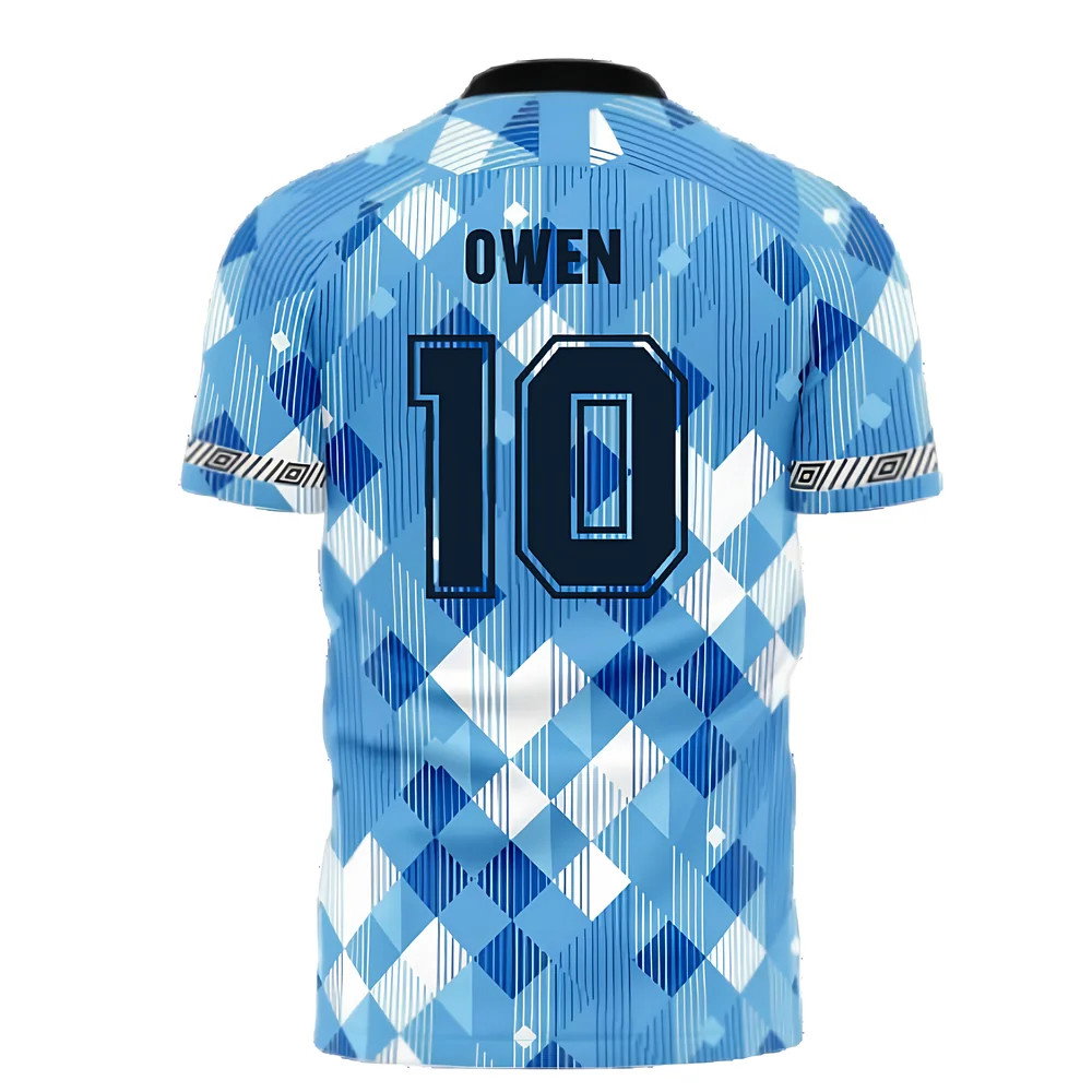 England 1990 Third Concept Football Shirt (Libero) (Owen 10)_2