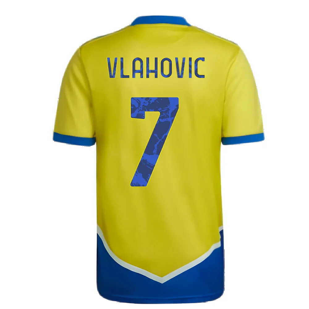 2021-2022 Juventus Third Shirt (VLAHOVIC 7)_2