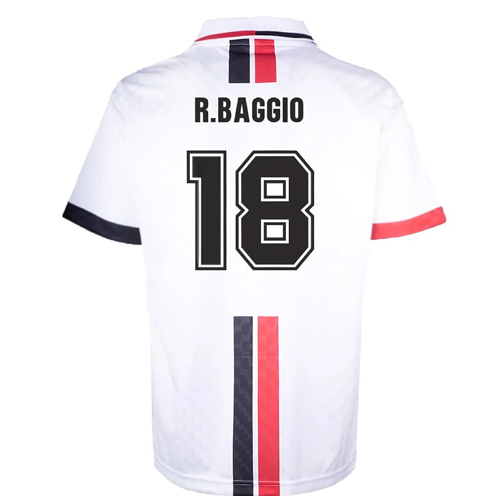 AC Milan 1996 Away Retro Shirt (R.Baggio 18)_2