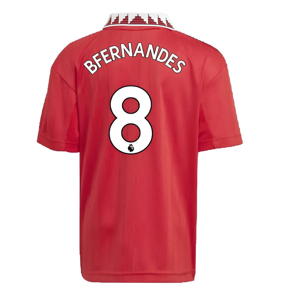 2022-2023 Man Utd Home Mini Kit (B FERNANDES 8)_2