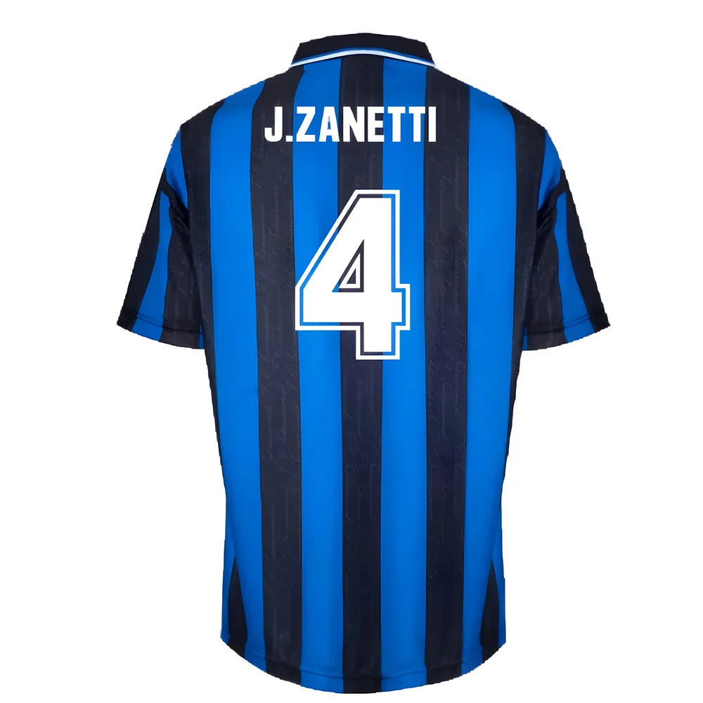 1996 Inter Milan Home Shirt (J.ZANETTI 4)_2