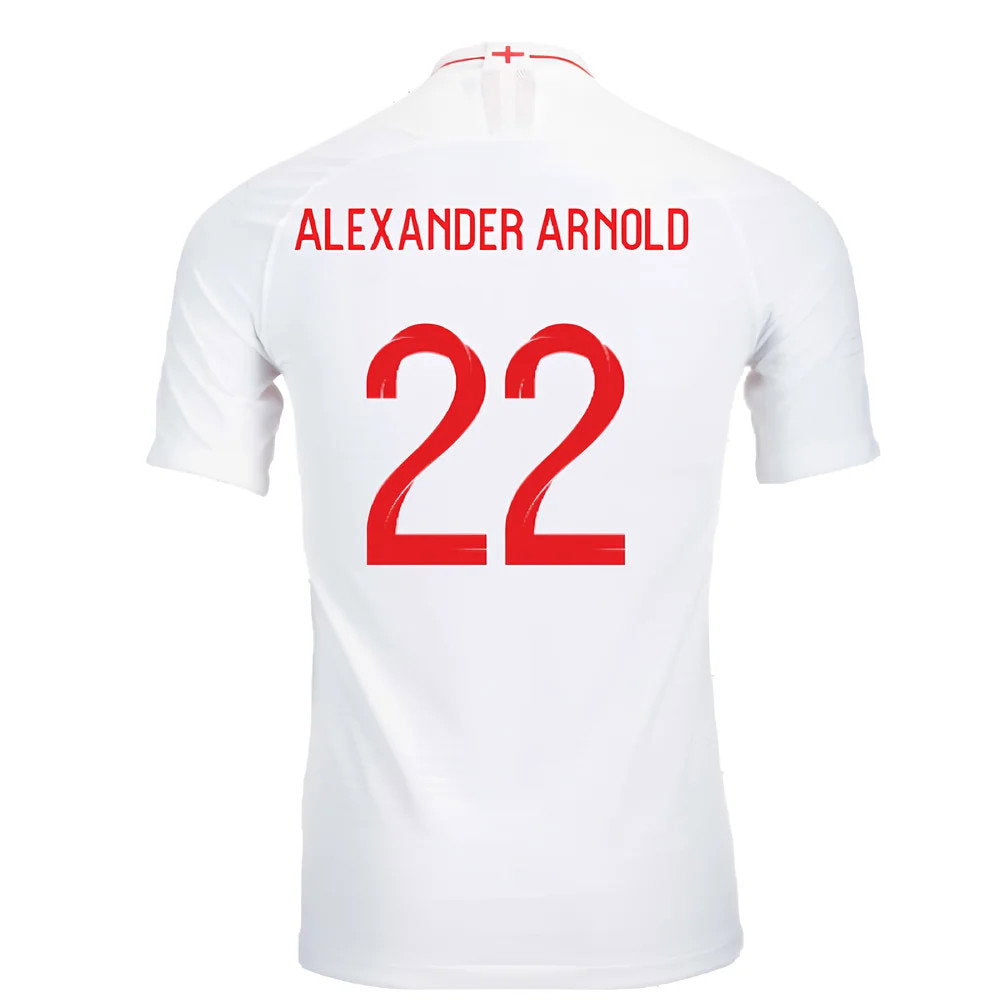 2018-2019 England Authentic Home Shirt (Alexander Arnold 22)_2