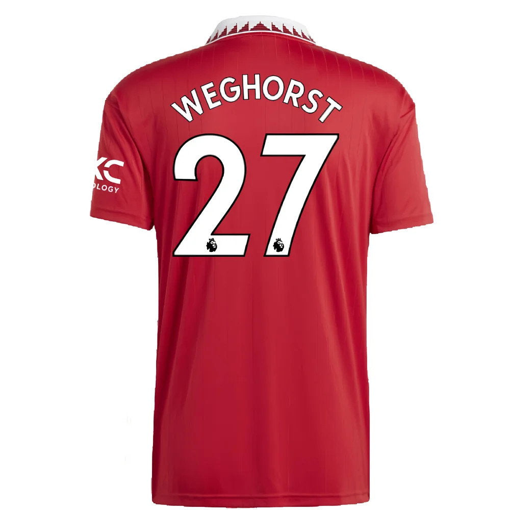 2022-2023 Man Utd Home Shirt (Weghorst 27)_2