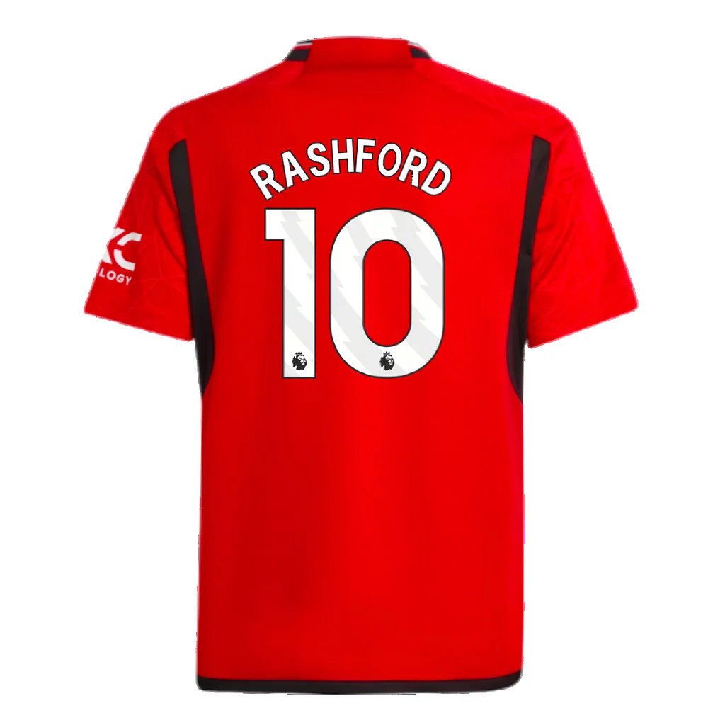 2023-2024 Man Utd Home Shirt (Kids) (Rashford 10)_2