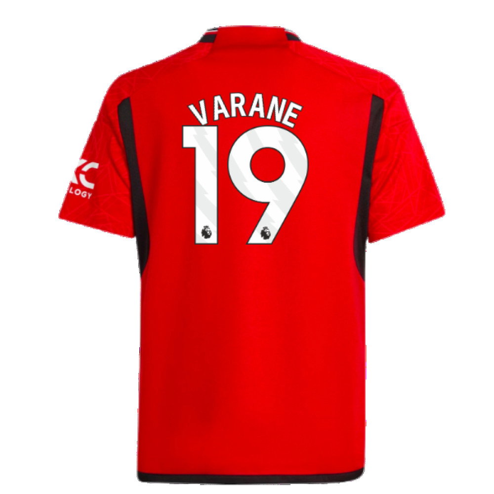 2023-2024 Man Utd Home Shirt (Kids) (Varane 19)_2