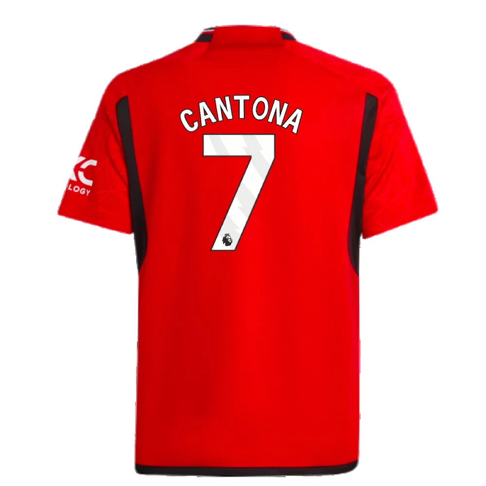 2023-2024 Man Utd Home Shirt (Kids) (Cantona 7)_2