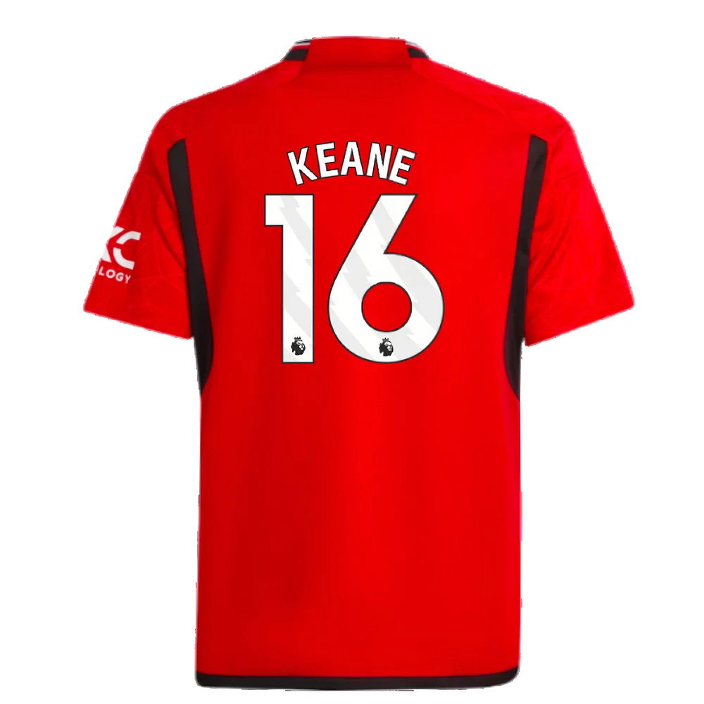 2023-2024 Man Utd Home Shirt (Kids) (Keane 16)_2