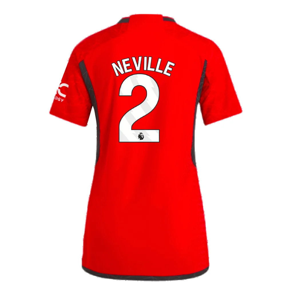2023-2024 Man Utd Authentic Home Shirt (Ladies) (Neville 2)_2