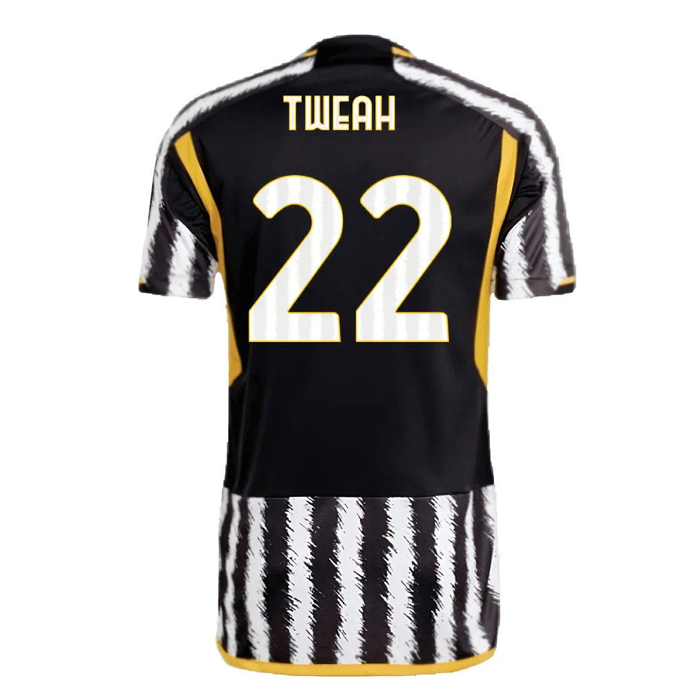 2023-2024 Juventus Home Shirt (T Weah 22)_2