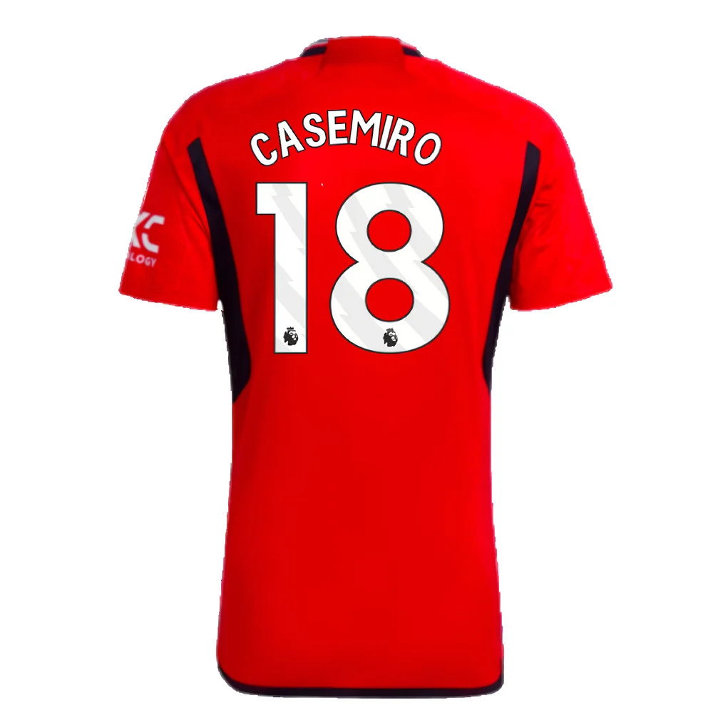 2023-2024 Man Utd Home Shirt (Casemiro 18)_2