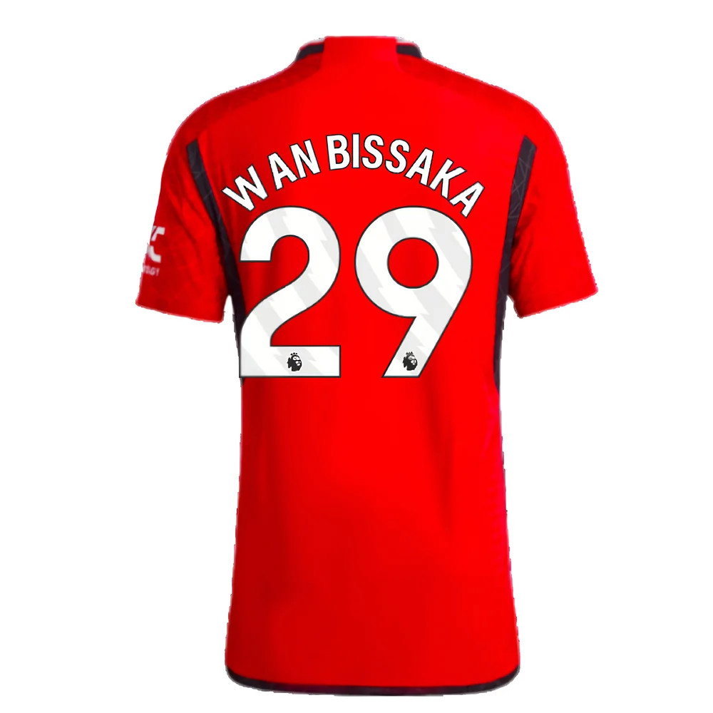 2023-2024 Man Utd Authentic Home Shirt (Wan Bissaka 29)_2