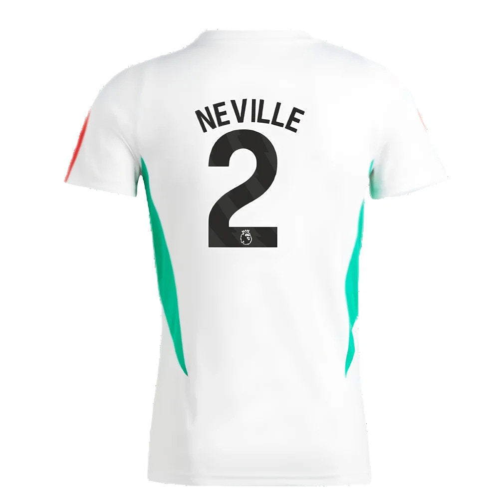 2023-2024 Man Utd Training Jersey (White) - Ladies (Neville 2)_2