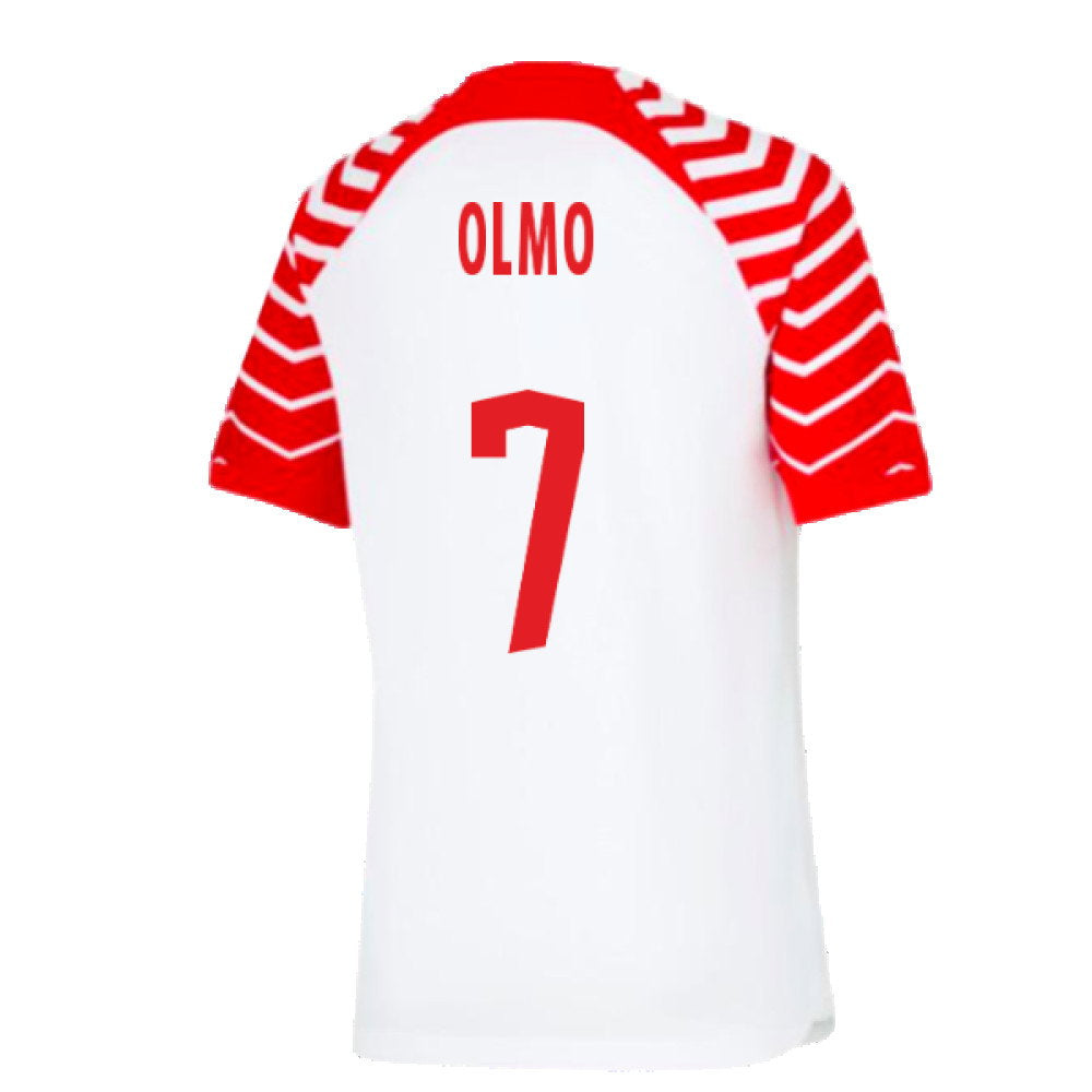 2023-2024 Red Bull Leipzig Home Shirt (Kids) (Olmo 7)_2