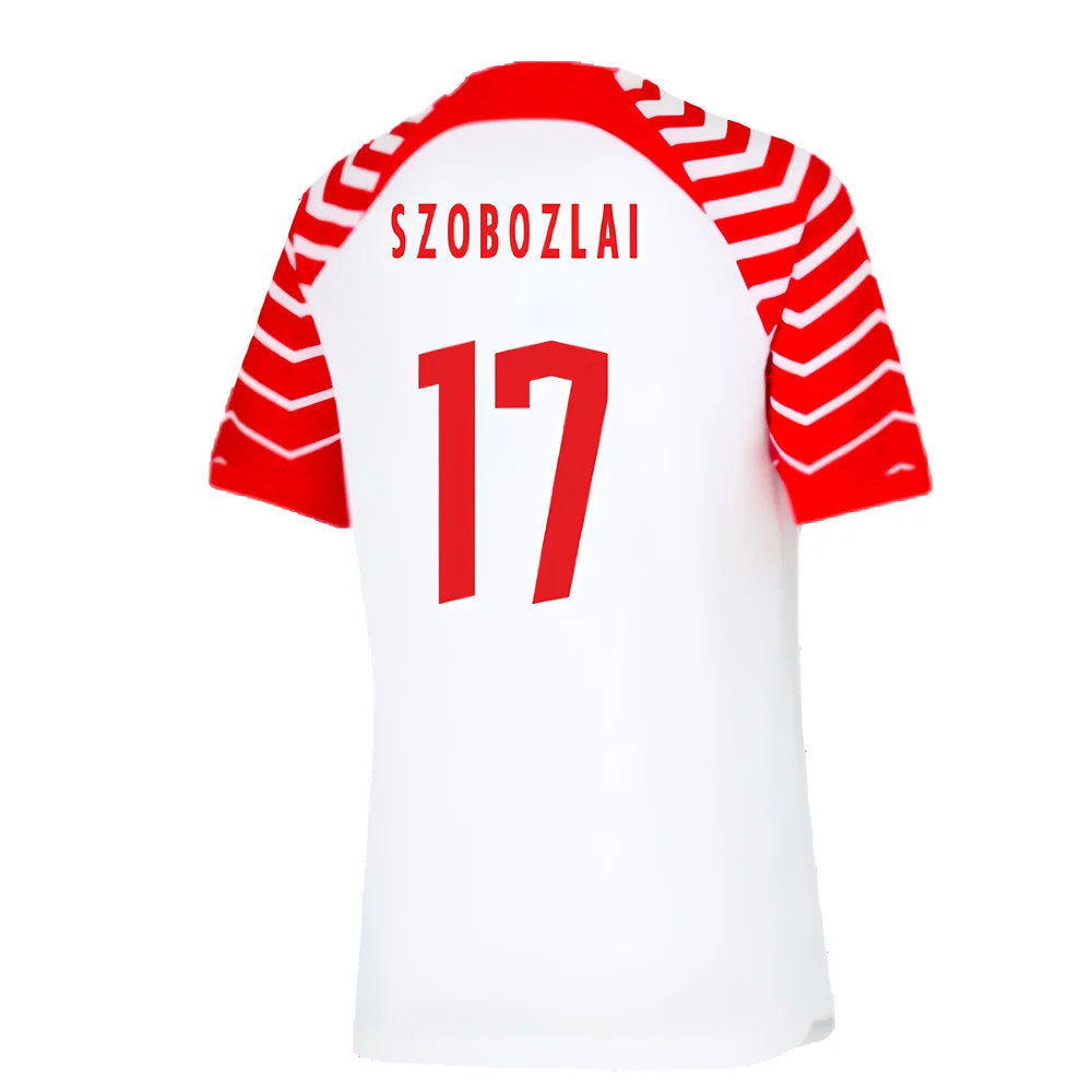 2023-2024 Red Bull Leipzig Home Shirt (Kids) (Szobozlai 17)_2