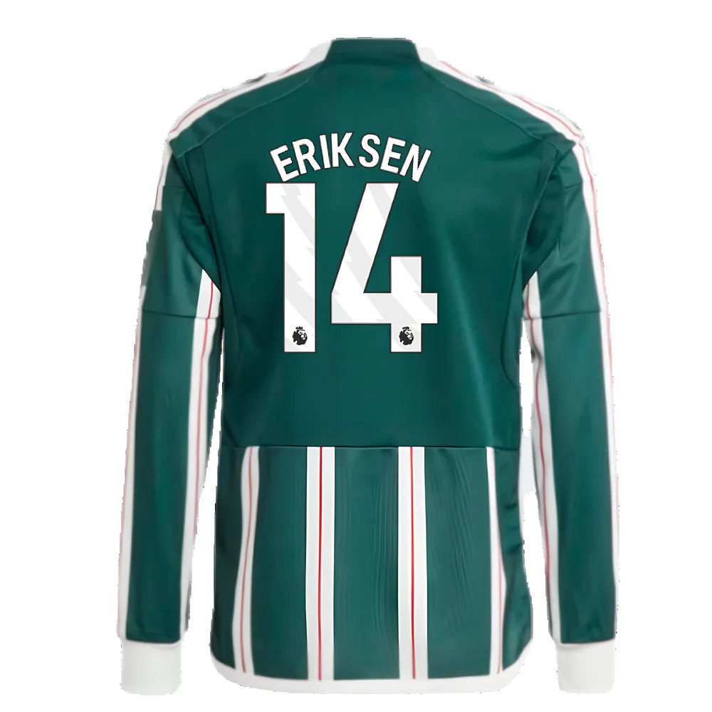 2023-2024 Man Utd Away Long Sleeve Shirt (Kids) (Eriksen 14)_2