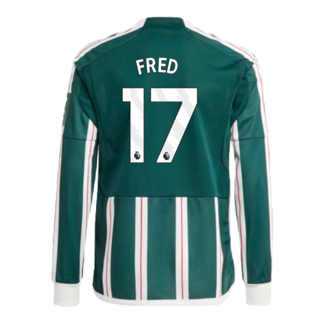 2023-2024 Man Utd Away Long Sleeve Shirt (Kids) (Fred 17)_2
