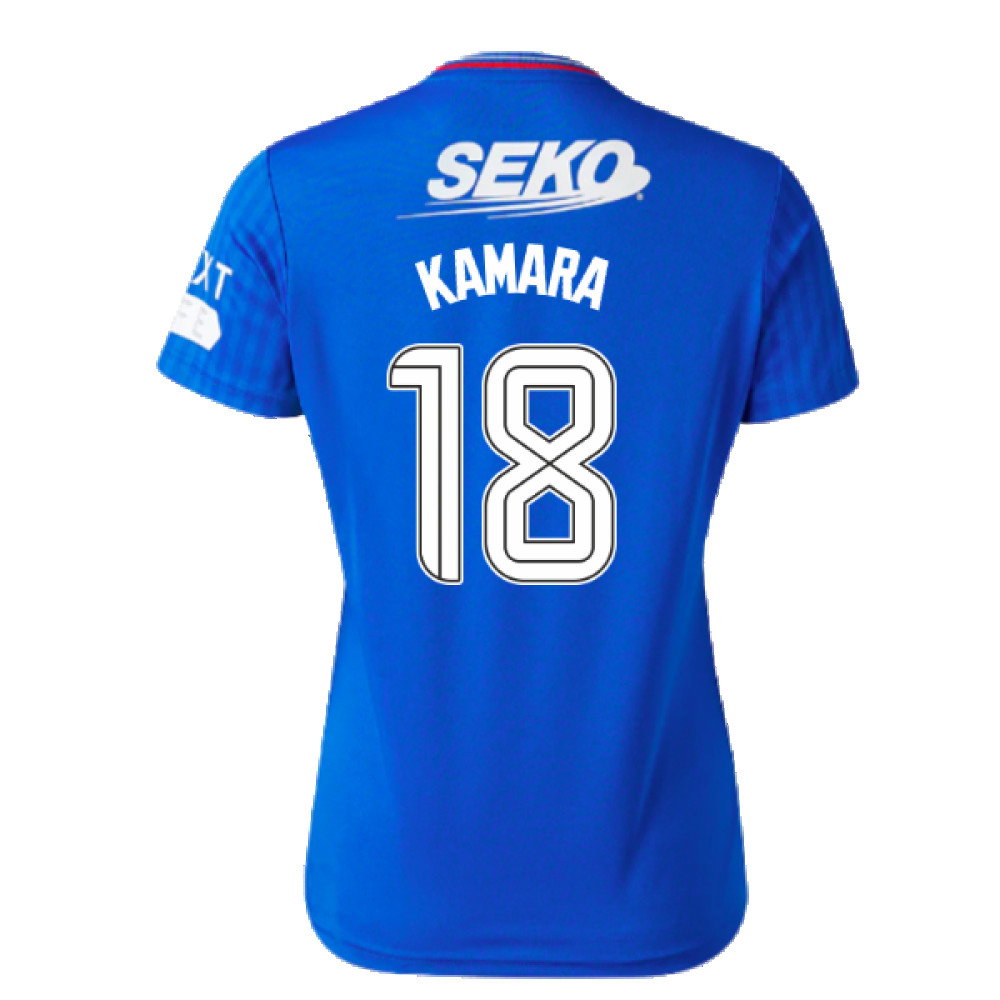 2023-2024 Rangers Home Shirt (Ladies) (Kamara 18)_2
