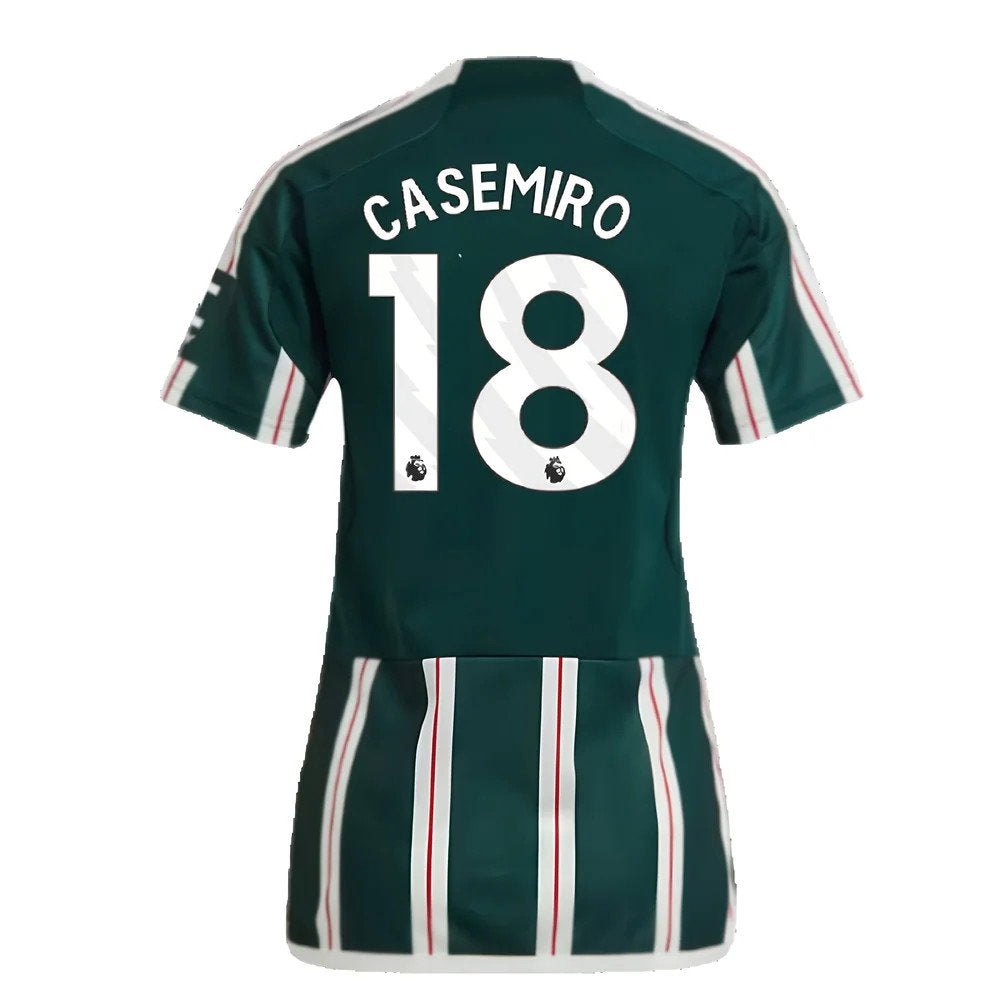 2023-2024 Man Utd Away Shirt (Ladies) (Casemiro 18)_2