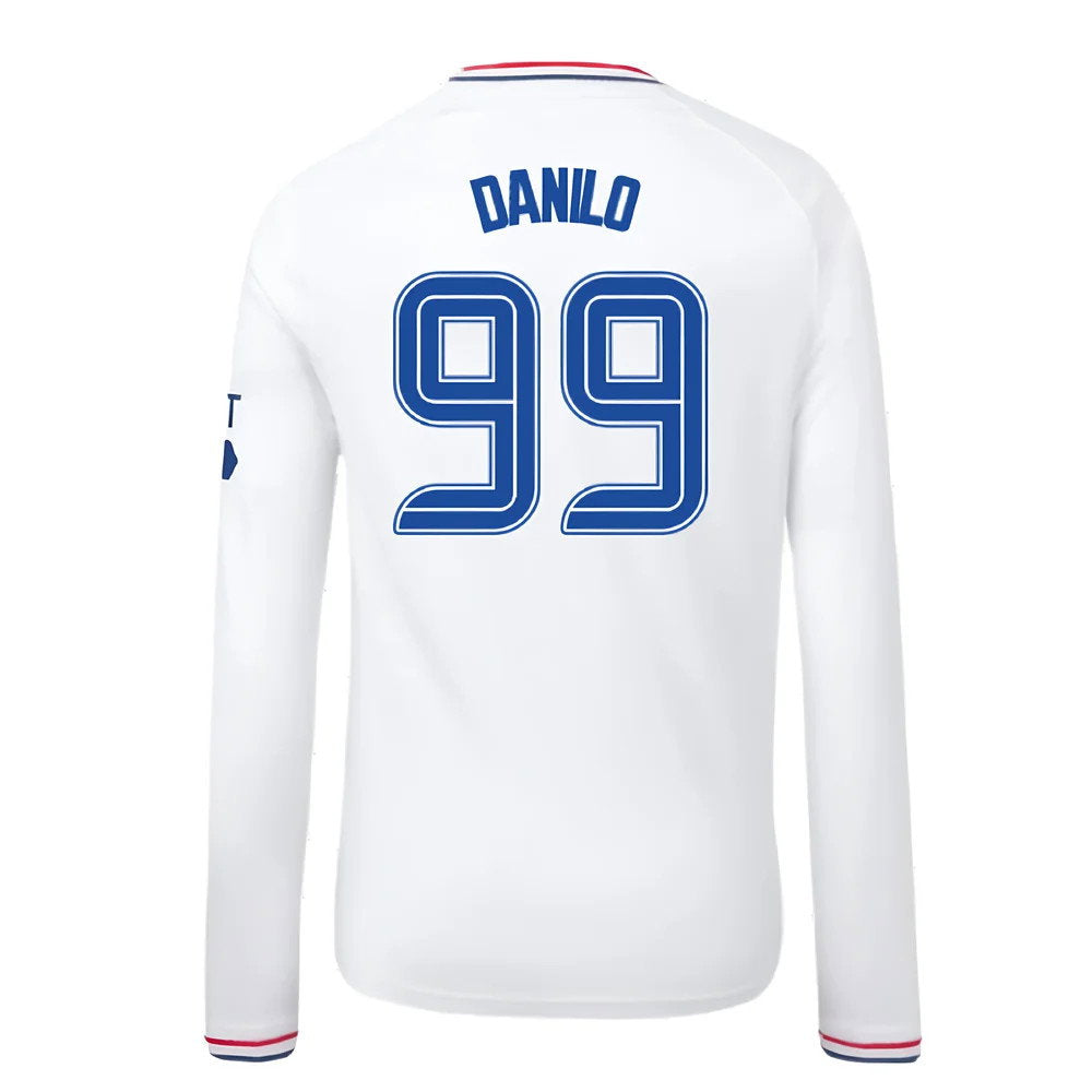 2023-2024 Rangers Away Long Sleeve Shirt (Kids) (Danilo 99)_2