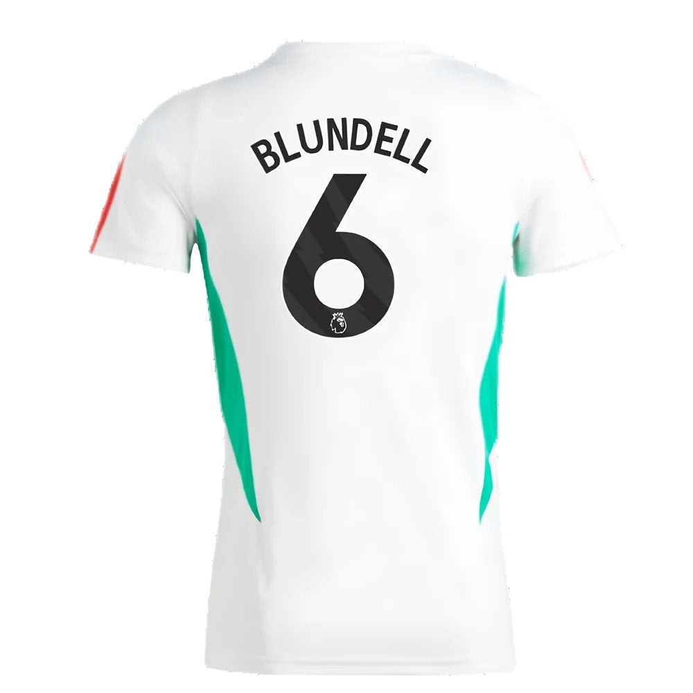 2023-2024 Man Utd Training Jersey (White) - Ladies (Blundell 6)_2