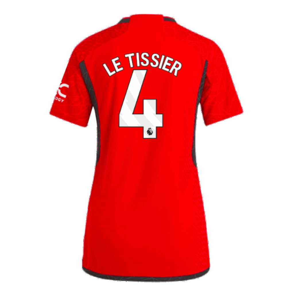 2023-2024 Man Utd Authentic Home Shirt (Ladies) (Le Tissier 4)_2