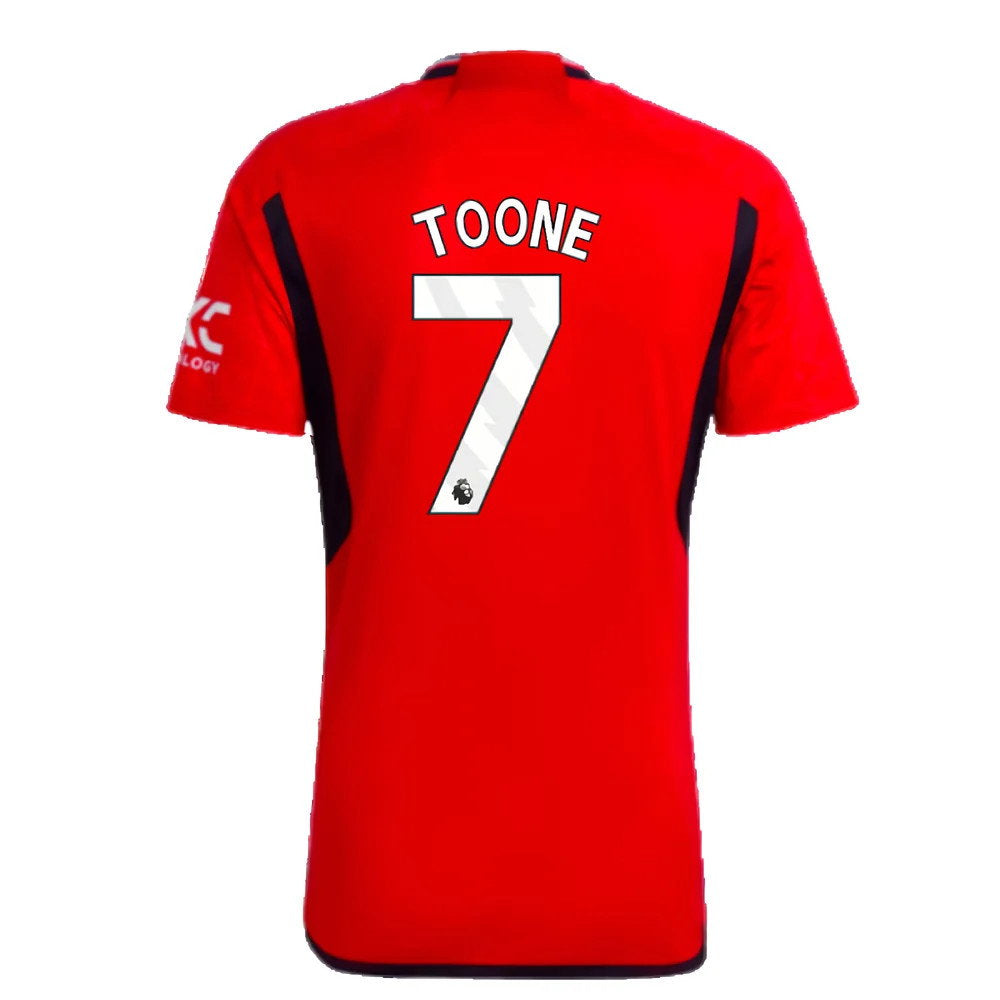 2023-2024 Man Utd Home Shirt (Toone 7)_2