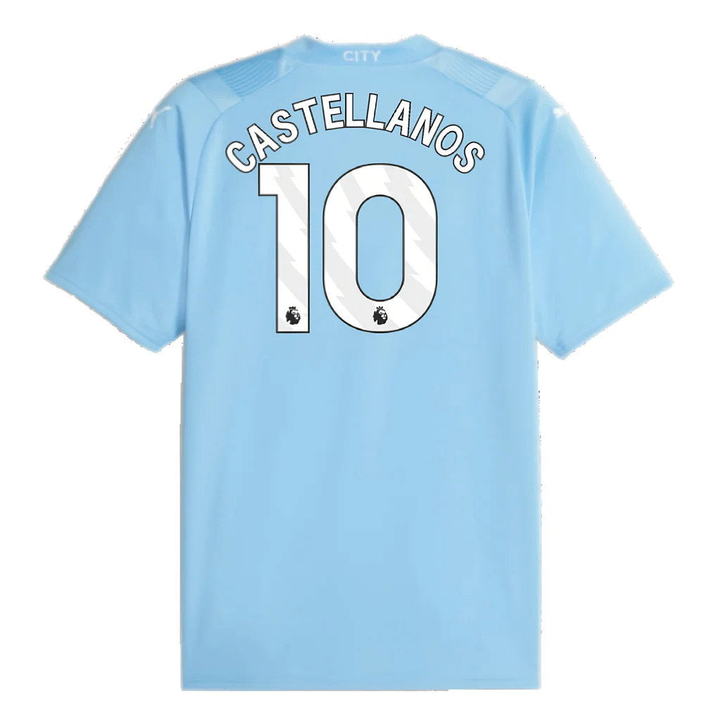 2023-2024 Man City Home Shirt (Castellanos 10)_2