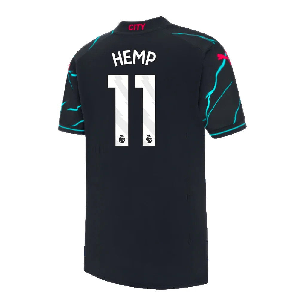 2023-2024 Man City Third Mini Kit (Hemp 11)_2