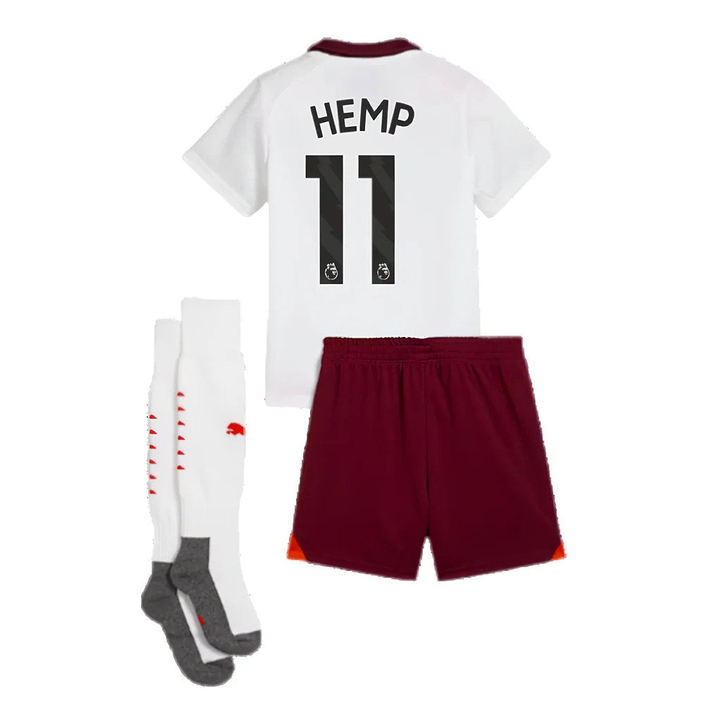 2023-2024 Man City Away Mini Kit (Hemp 11)_2