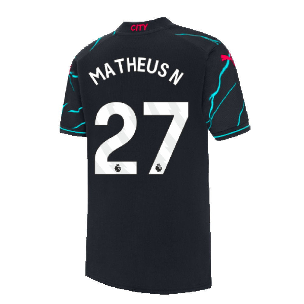 2023-2024 Man City Third Mini Kit (Matheus N 27)_2