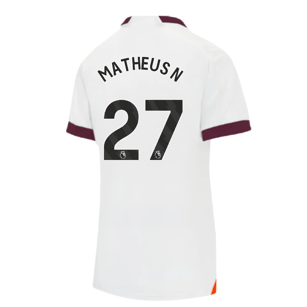 2023-2024 Man City Away Shirt (Ladies) (Matheus N 27)_2