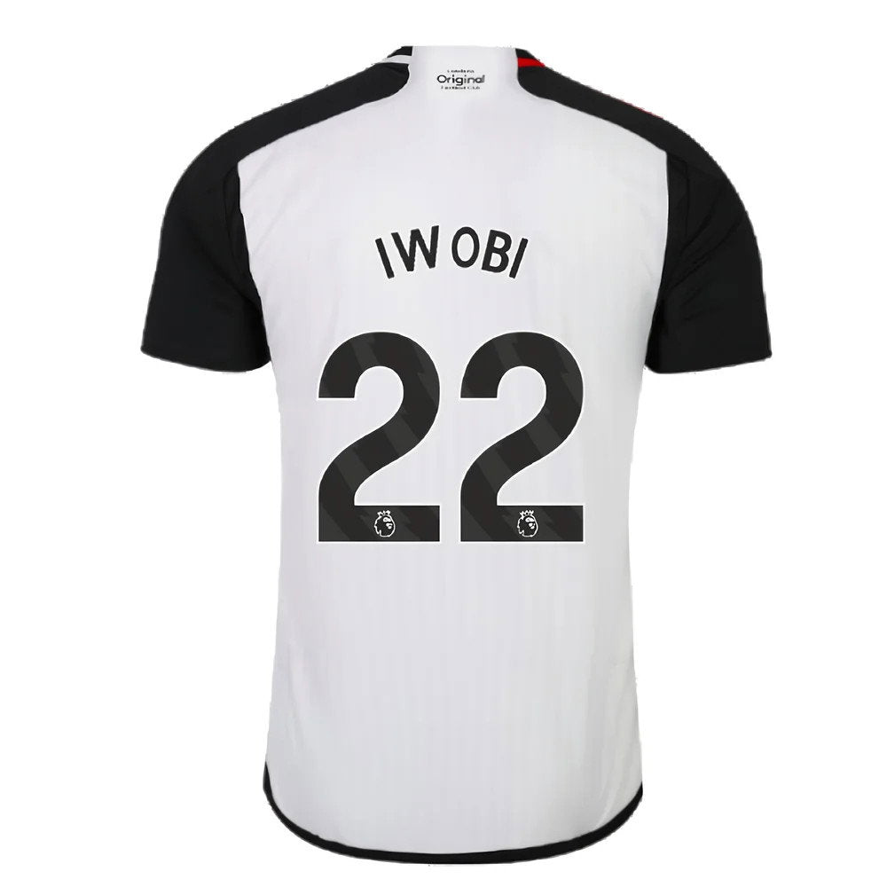 2023-2024 Fulham Home Shirt (Iwobi 22)_2