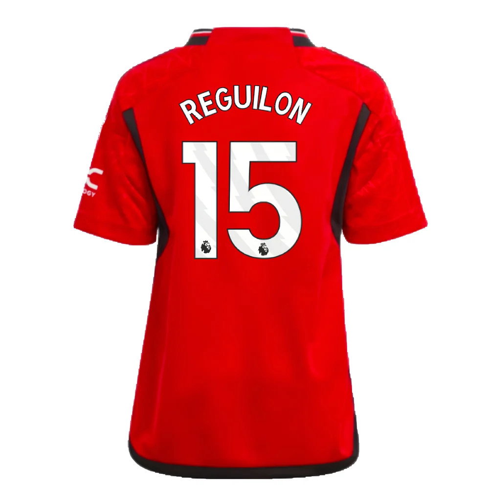 2023-2024 Man Utd Home Mini Kit (Reguilon 15)_2