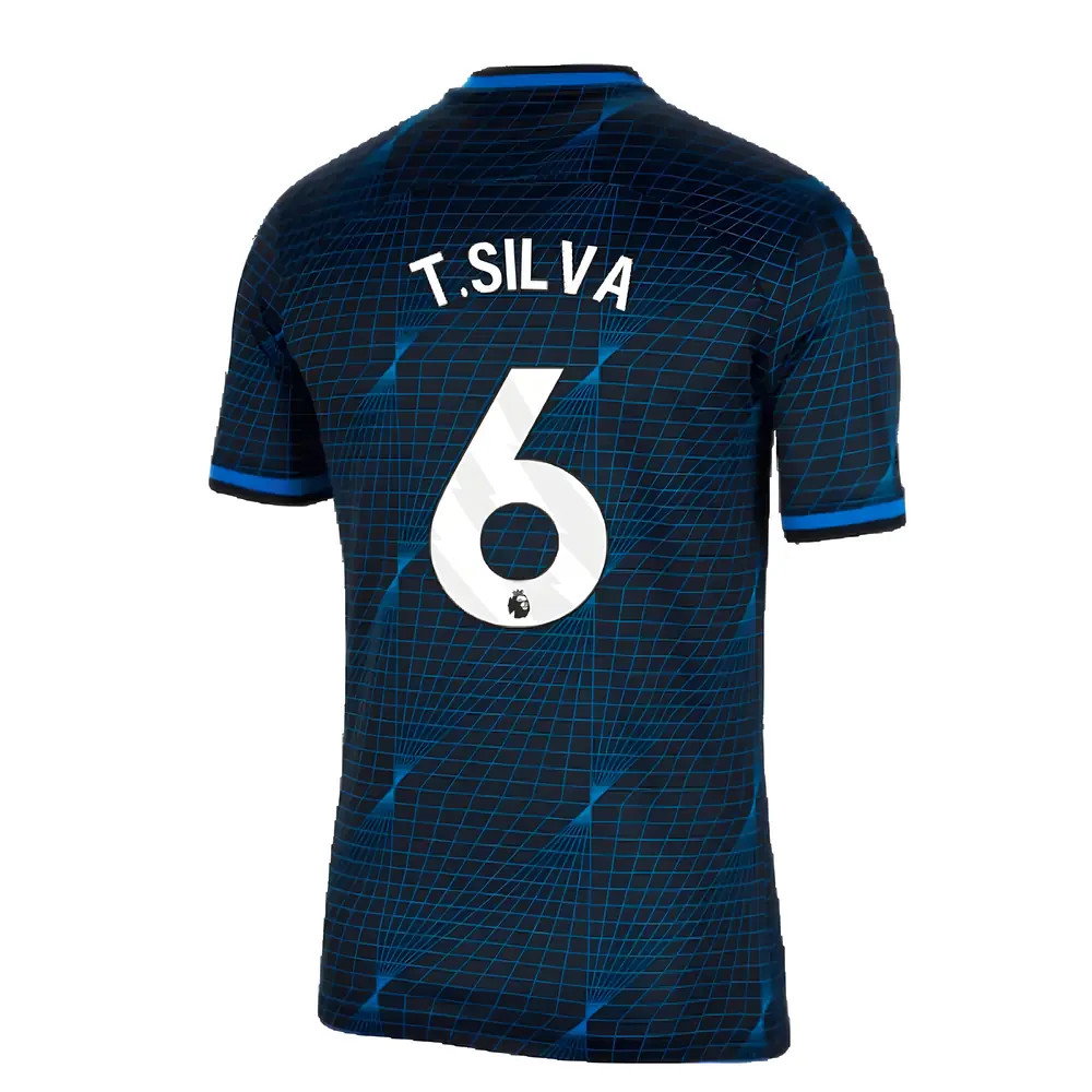 2023-2024 Chelsea Away Football Shirt (T.SILVA 6)_2