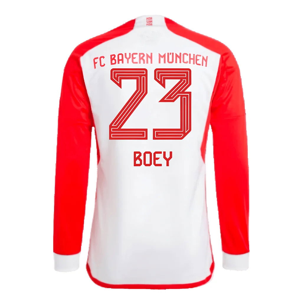 2023-2024 Bayern Munich Long Sleeve Home Shirt (Boey 23)_2