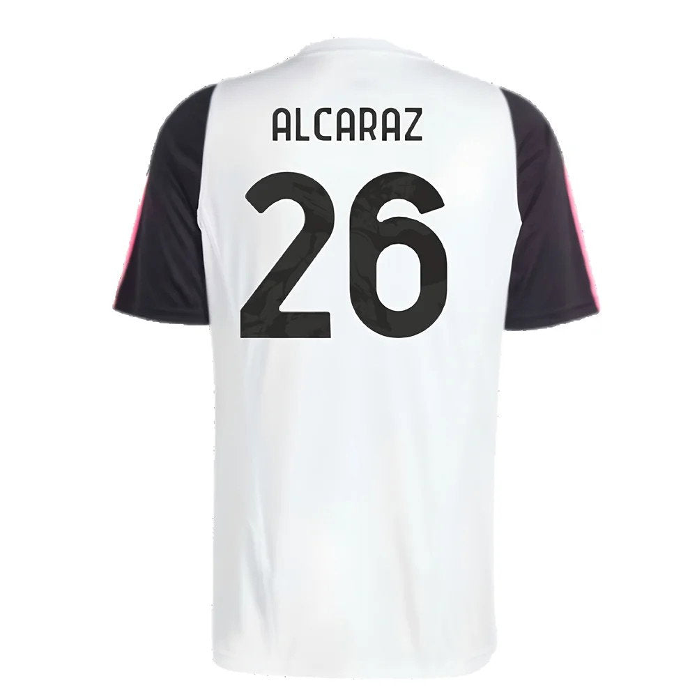 2023-2024 Juventus Training Shirt (White) (Alcaraz 26)_2