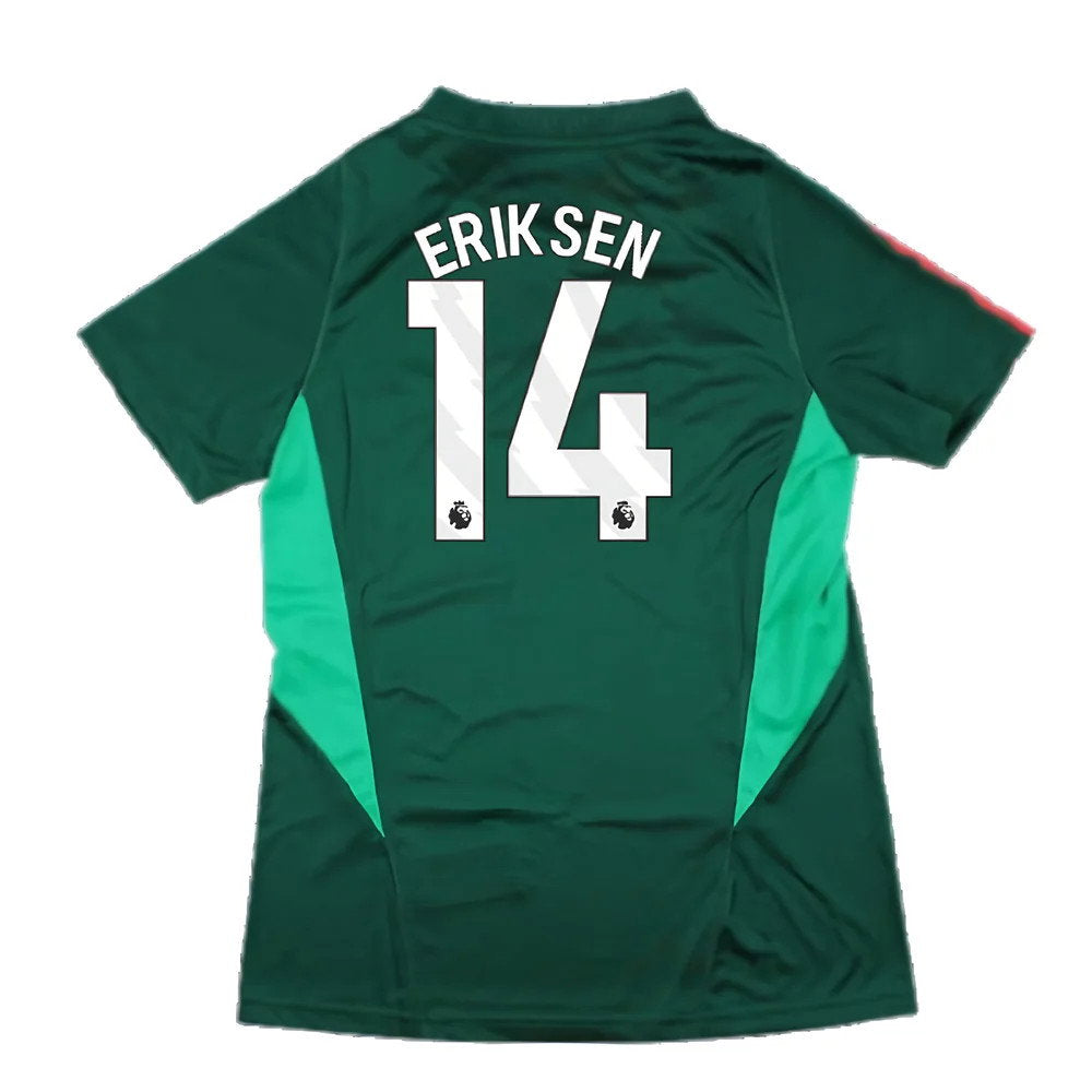 2023-2024 Man Utd Training Shirt (Green) - Ladies (Eriksen 14)_2