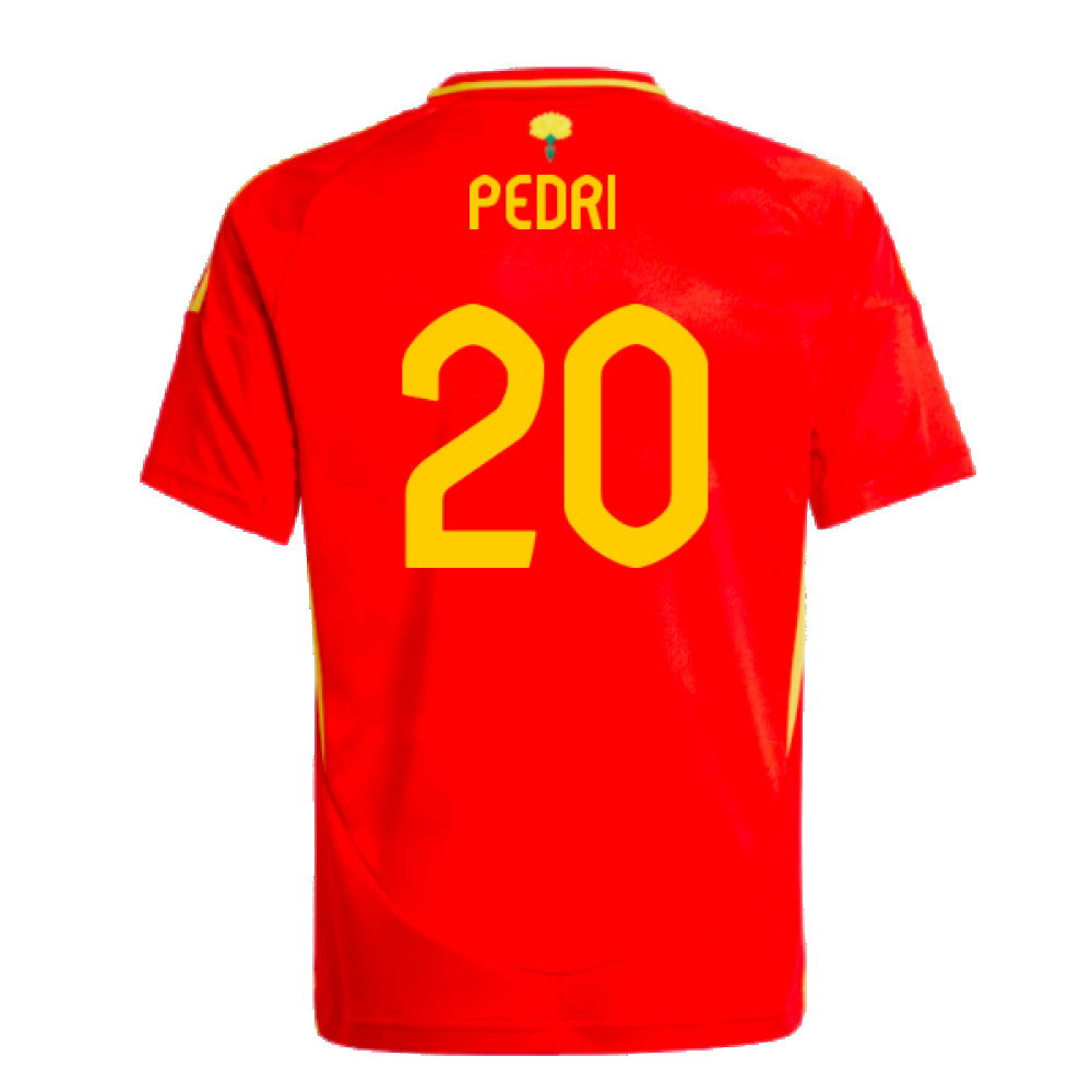 2024-2025 Spain Home Shirt (Kids) (Pedri 20)_2