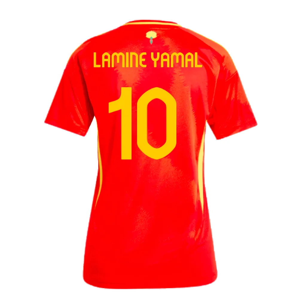 2024-2025 Spain Home Shirt (Ladies) (Lamine Yamal 10)_2