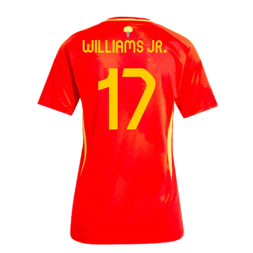 2024-2025 Spain Home Shirt (Ladies) (Williams JR. 17)_2