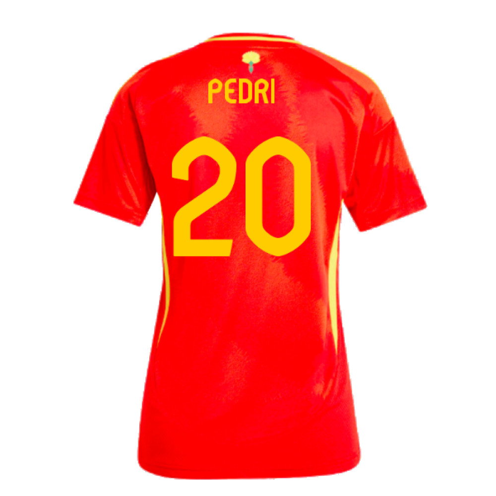 2024-2025 Spain Home Shirt (Ladies) (Pedri 20)_2