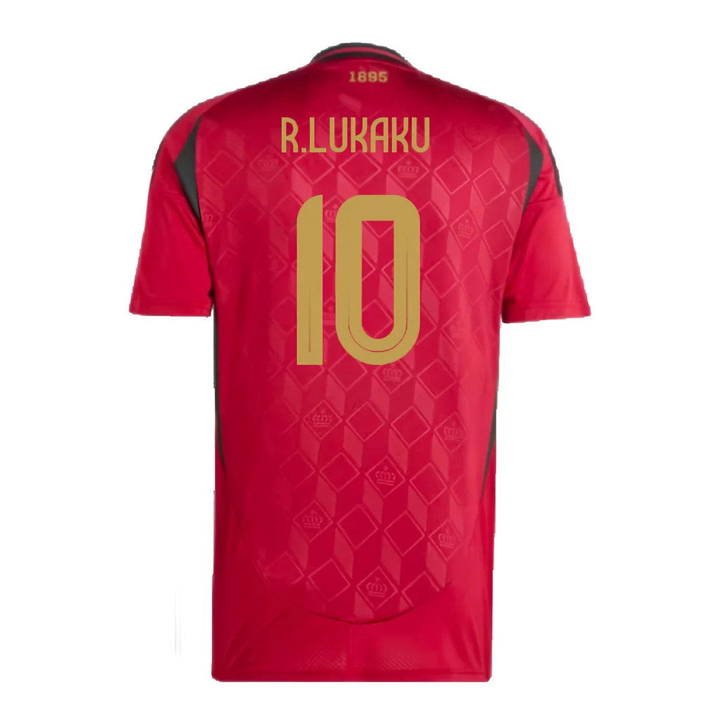 2024-2025 Belgium Home Shirt (R.Lukaku 10)_2