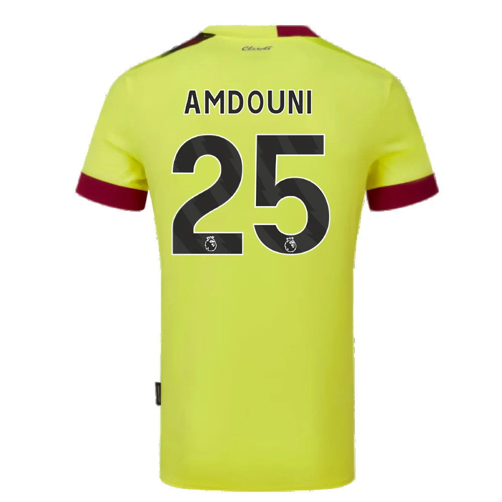 2023-2024 Burnley Away Shirt (Amdouni 25)_2
