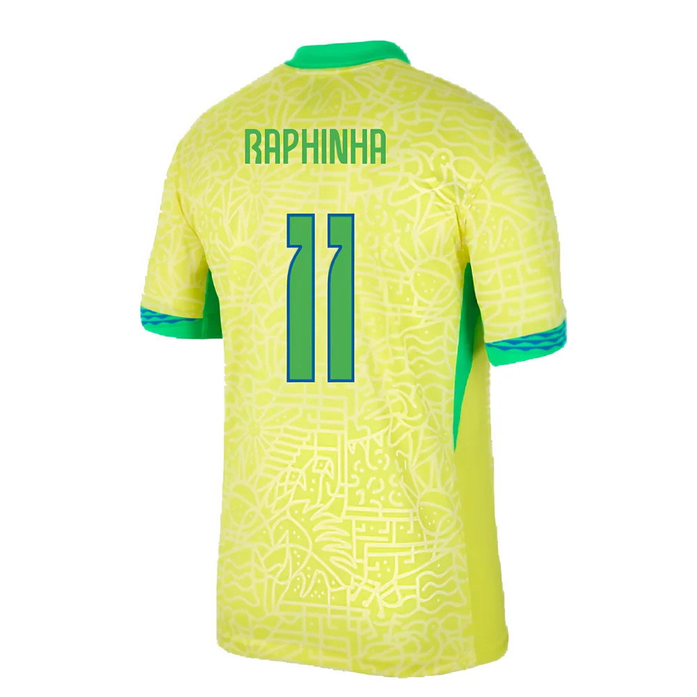 2024-2025 Brazil Home Shirt (Raphinha 11)_2