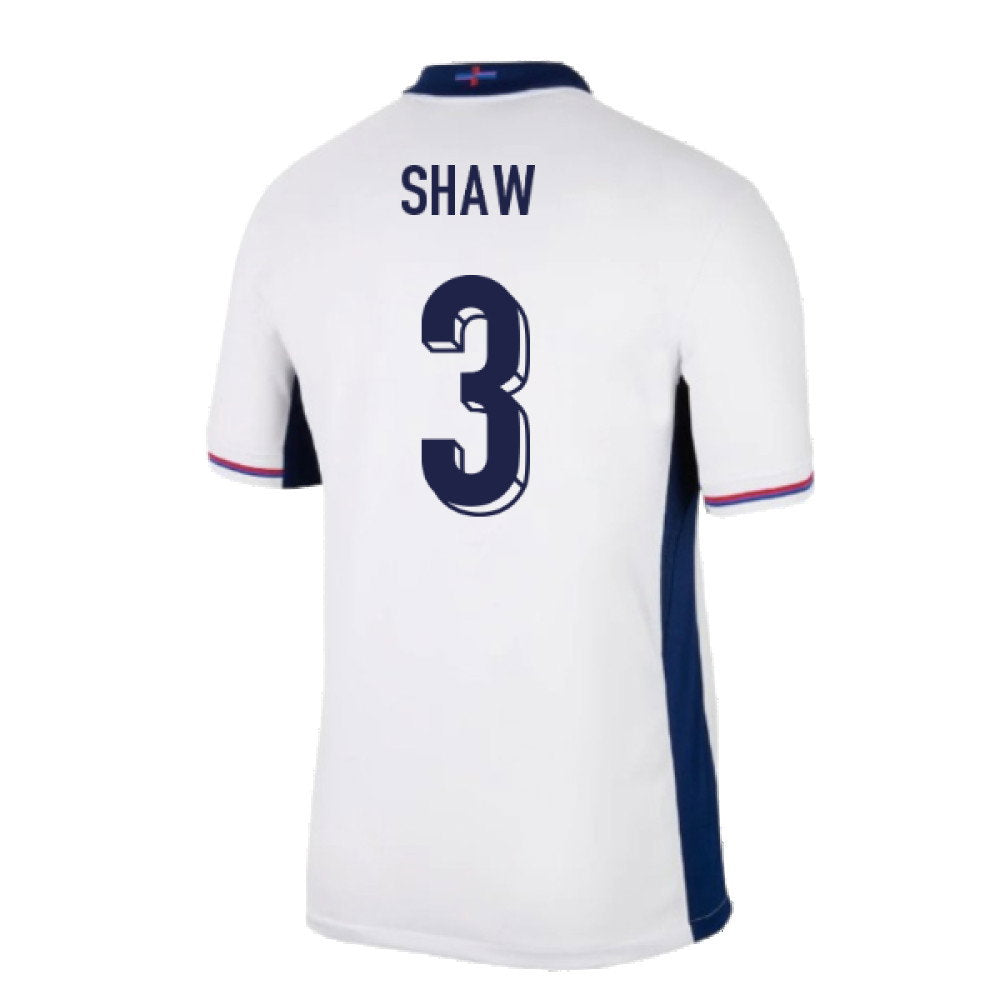2024-2025 England Home Shirt (Shaw 3)_2