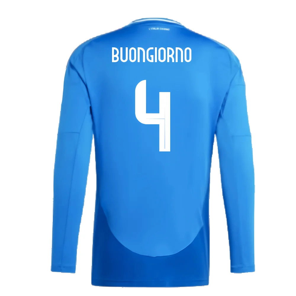 2024-2025 Italy Long Sleeve Home Shirt (BUONGIORNO 4)_2