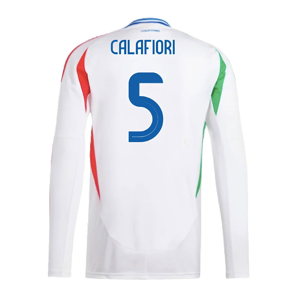 2024-2025 Italy Long Sleeve Away Shirt (CALAFIORI 5)_2