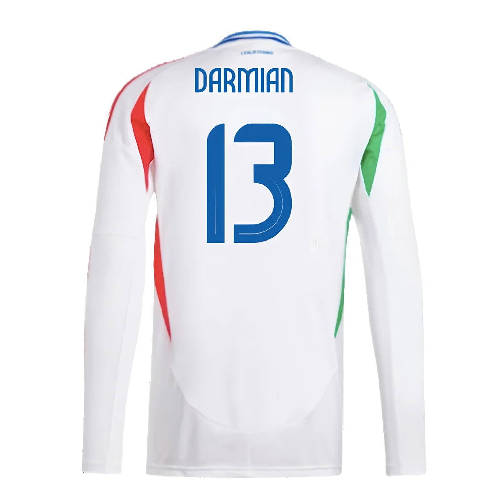 2024-2025 Italy Long Sleeve Away Shirt (DARMIAN 13)_2