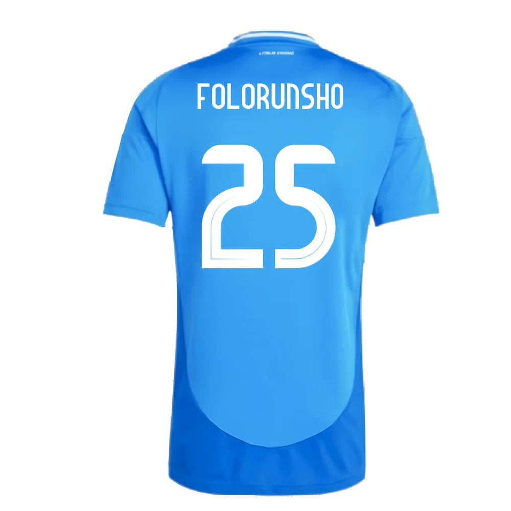 2024-2025 Italy Home Shirt (FOLORUNSHO 25)_2