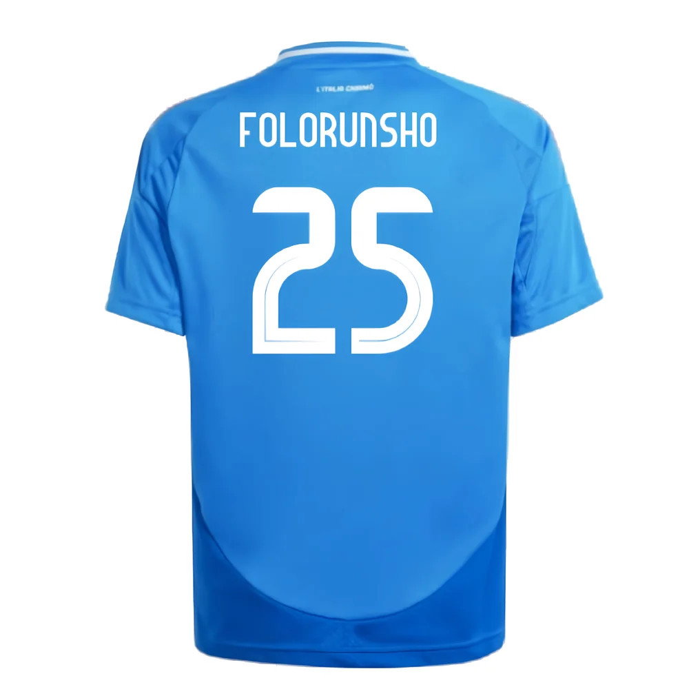 2024-2025 Italy Home Shirt (Kids) (FOLORUNSHO 25)_2